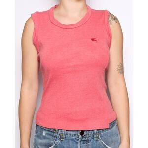 Burberry Salmon Twist Seam Tank Top